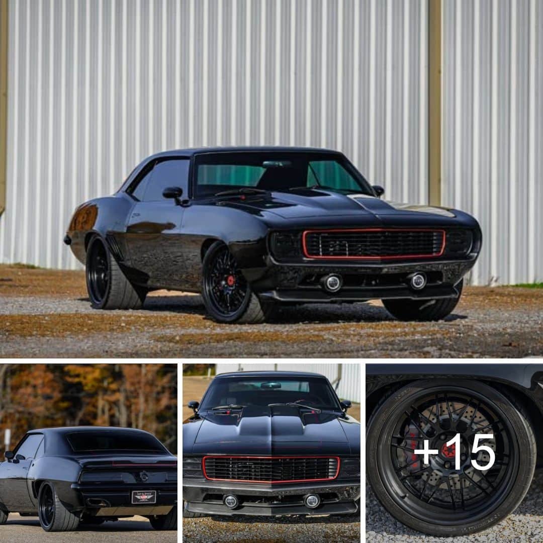 1969 Chevrolet Camaro LS3 Restomod – GM Performance LS376/525HP ...